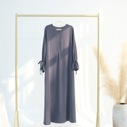 Jilbab Élégance à Manches Nouées